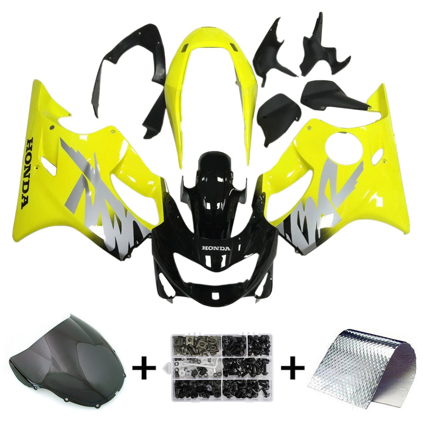 Kit carena iniezione Honda CBR600 F4 1999-2000 Carrozzeria in plastica ABS