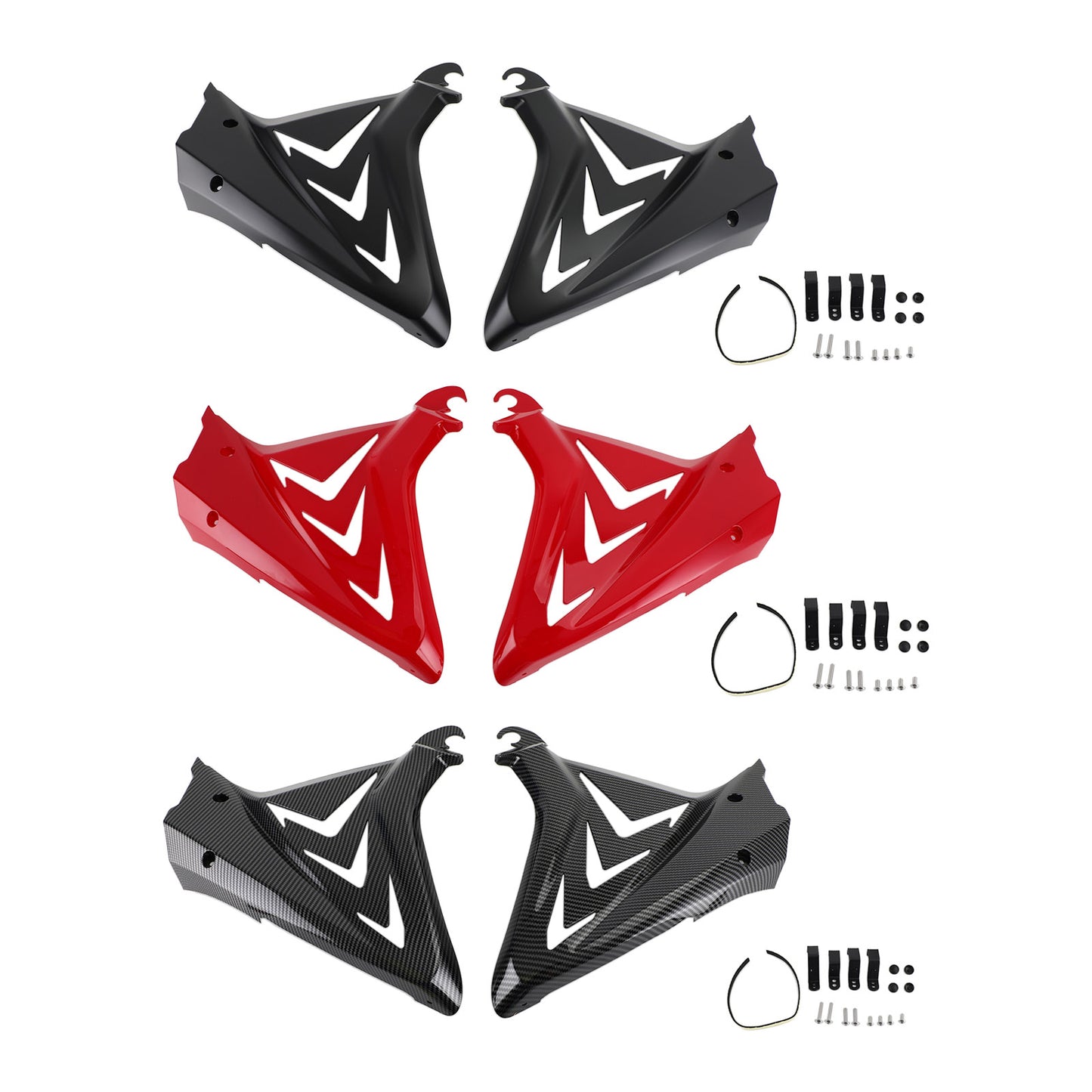 Pannelli di copertura del telaio laterale Carenature Carenature per Honda CBR650R 2019-2021
