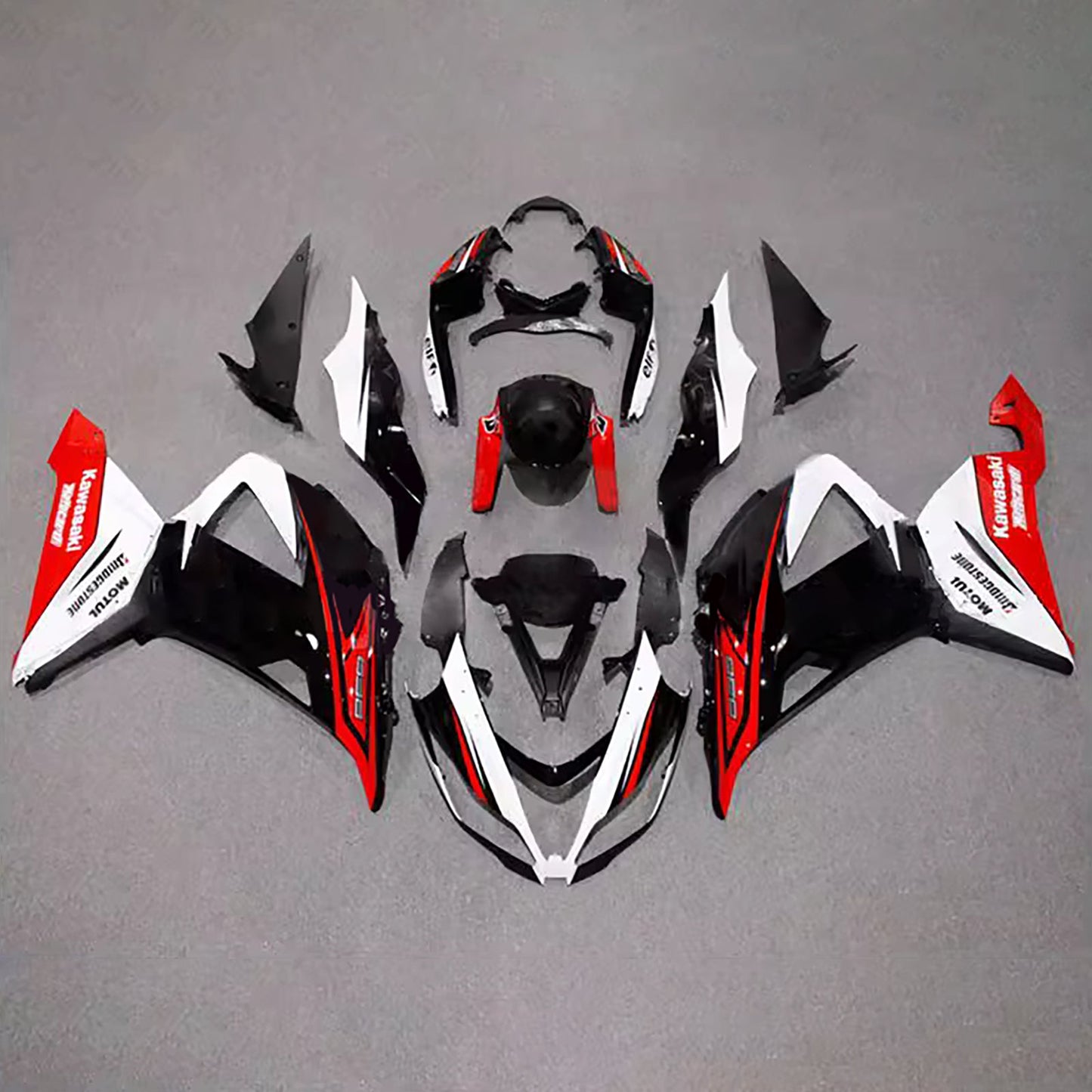 Kit carenatura iniezione in plastica ABS adatto per Kawasaki ZX6R 636 2013-2018