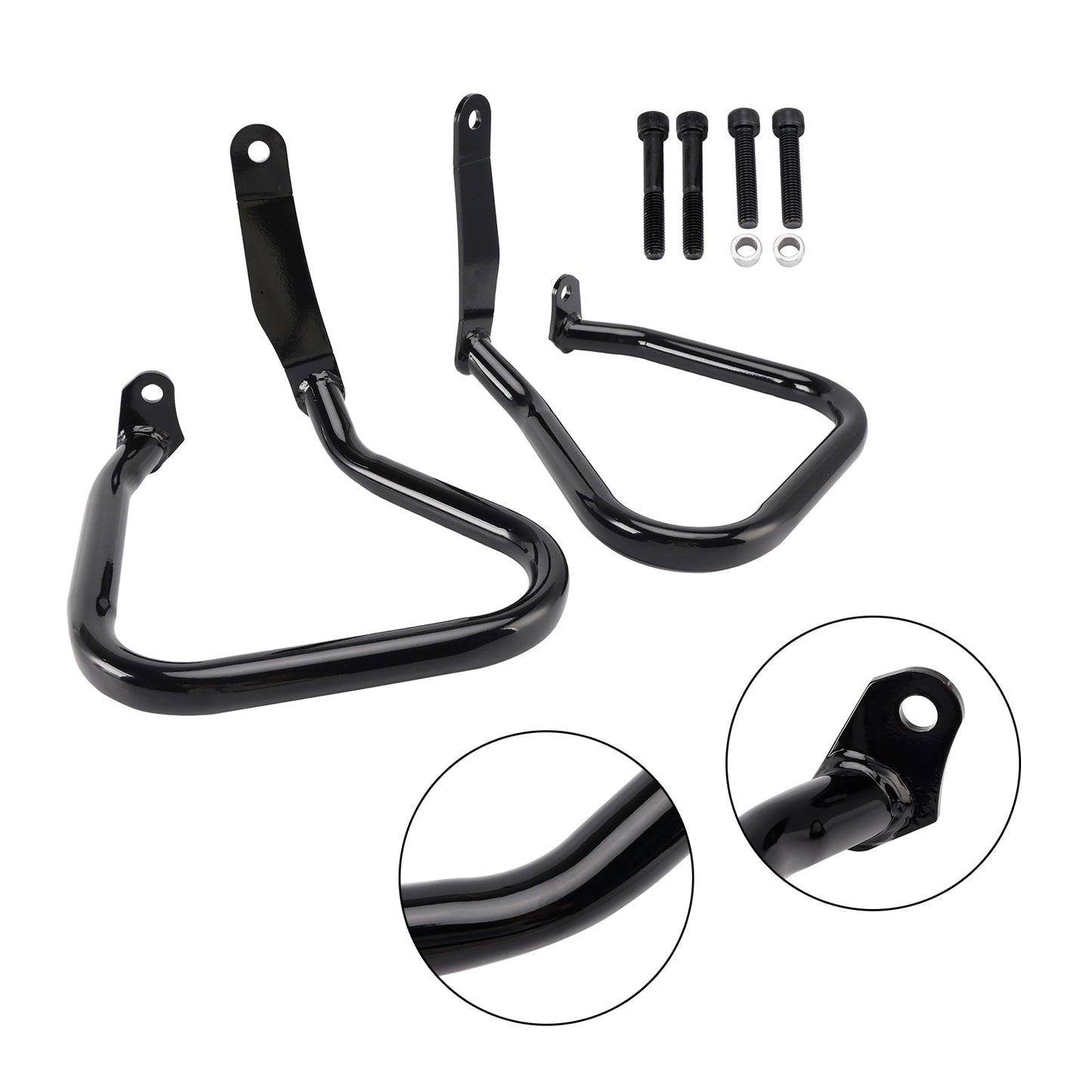 Protezione paraurti antiurto per telaio motore Low Rider Fxlrst 2022-2024, nera