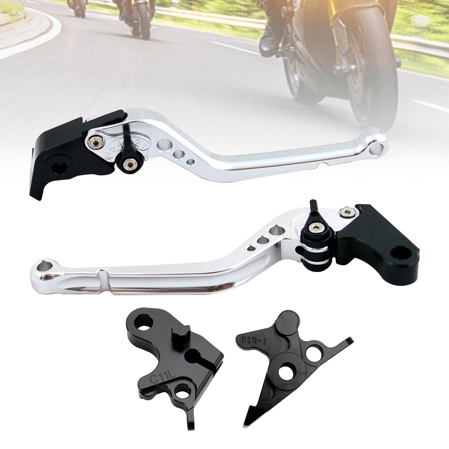 Leva frizione freno lunga adatta per HONDA CRF1100L Africa Twin 2020-2021