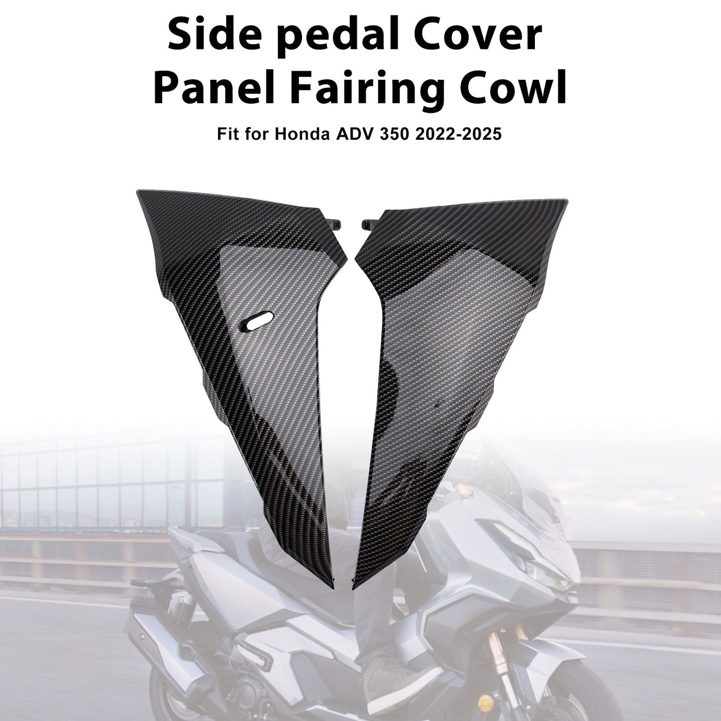 Carenatura del pannello di copertura del pedale laterale Honda ADV 350 2022-2025