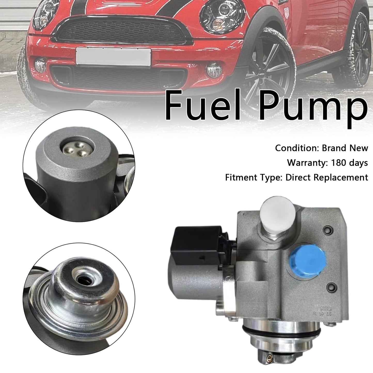 Mini R55 Clubman - Tutti i modelli Cooper S e JCW con motore N18 Pompa carburante ad alta pressione 13517592429