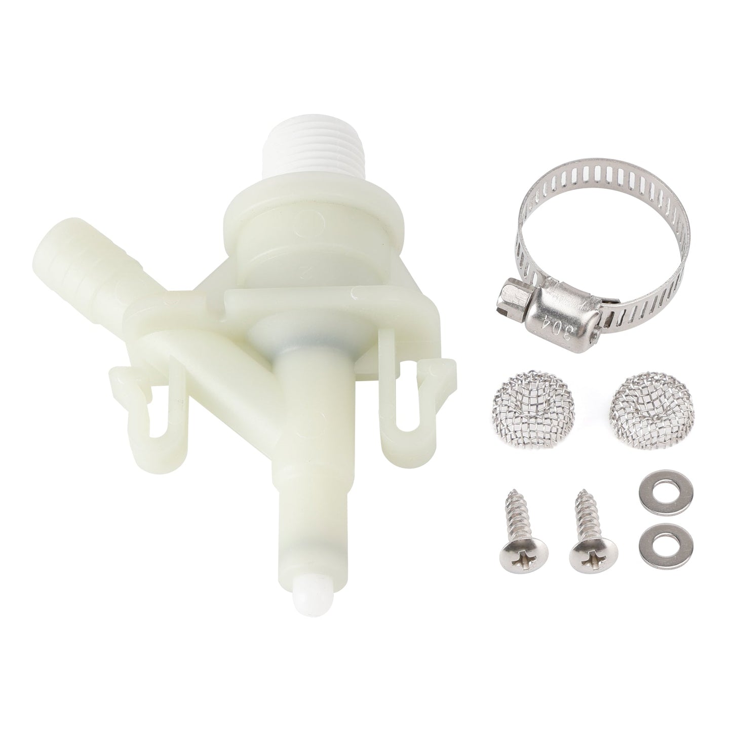 Kit valvola acqua per WC per camper/roulotte Dometic serie 300/310/320