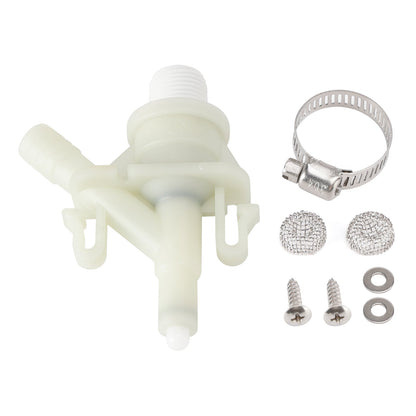 Kit valvola acqua per WC per camper/roulotte Dometic serie 300/310/320