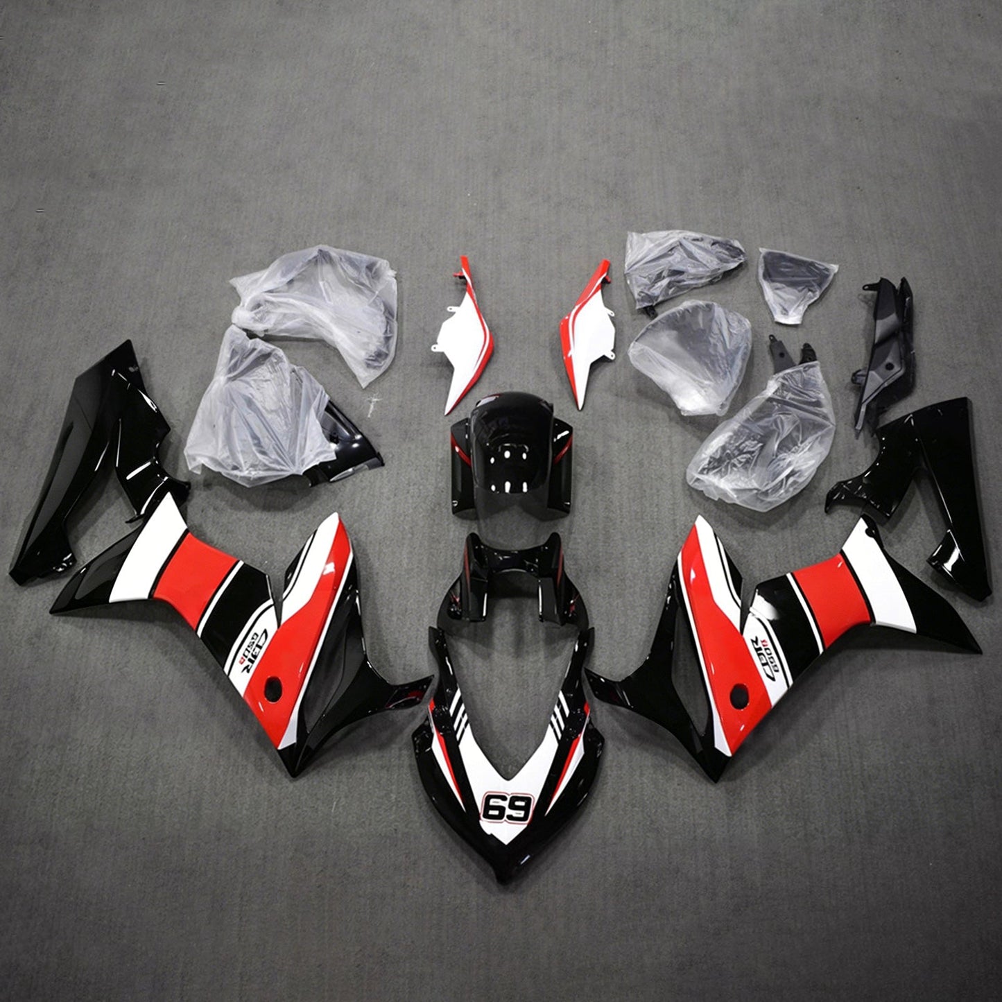Kit di carene in plastica ABS stampate a iniezione per Honda CBR650R 2019-2020