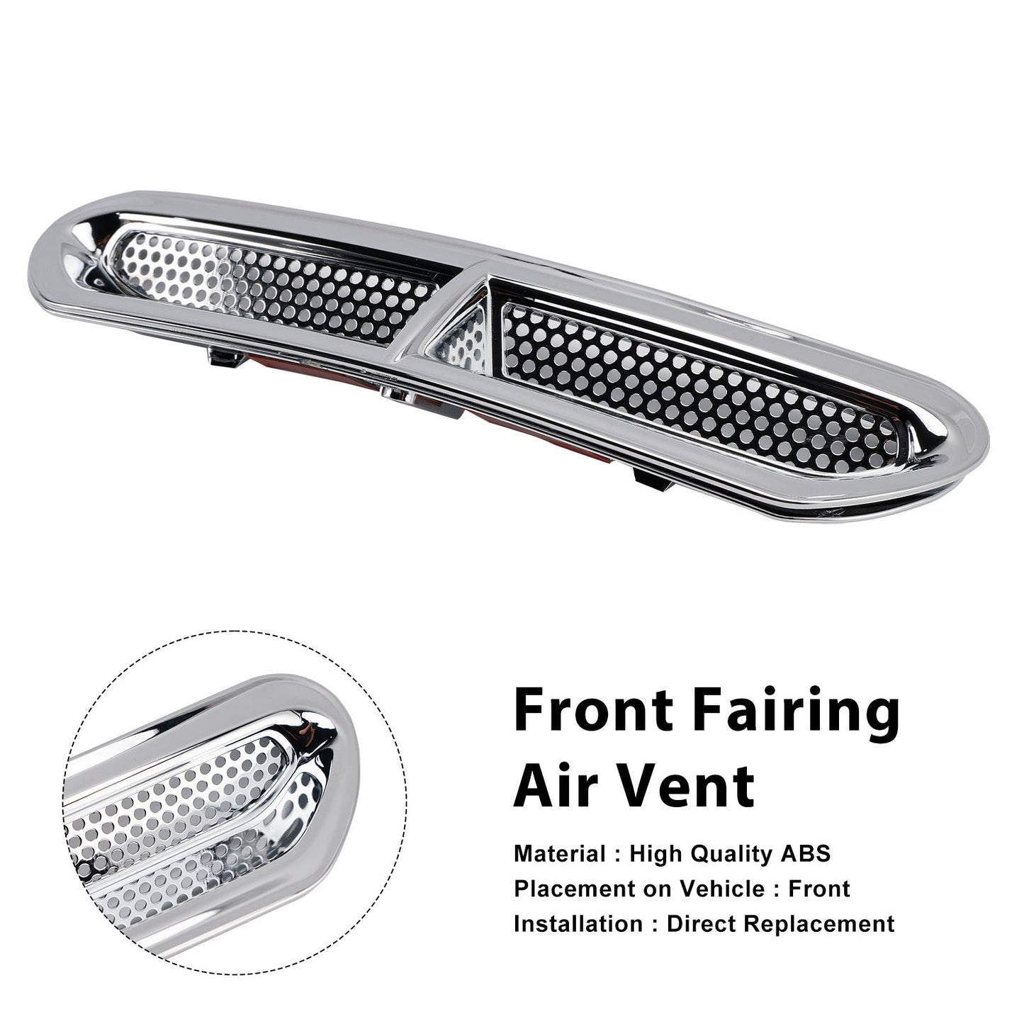 Rivestimento della presa d'aria anteriore per Touring Street Glide Electra Glide 2014-2024