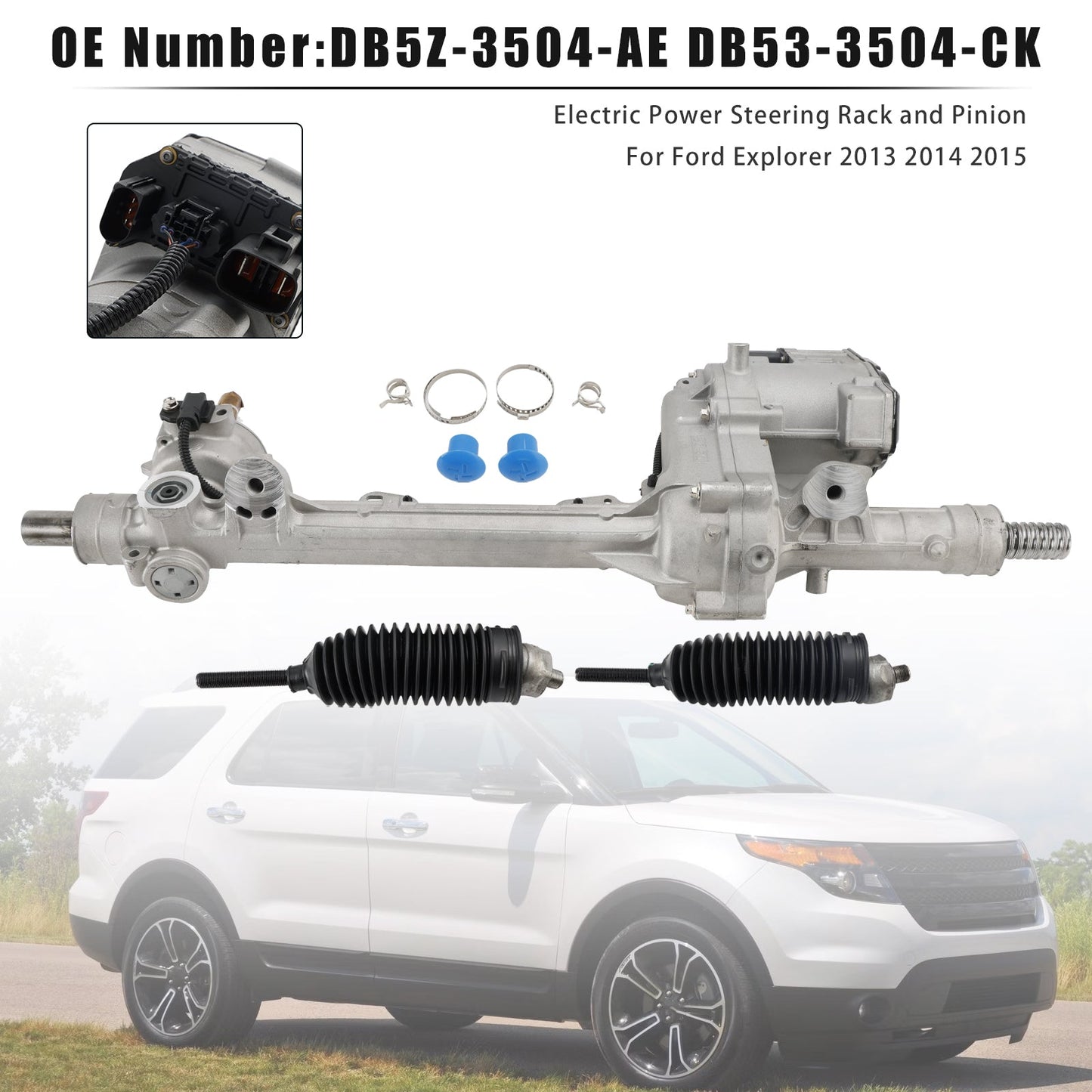 Cremagliera e pignone del servosterzo elettrico Ford Explorer 2013-2015 DB5Z-3504-AE