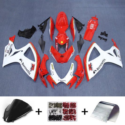 Kit carenatura iniezione plastica ABS per Suzuki GSXR 600/750 2006-2007 K6