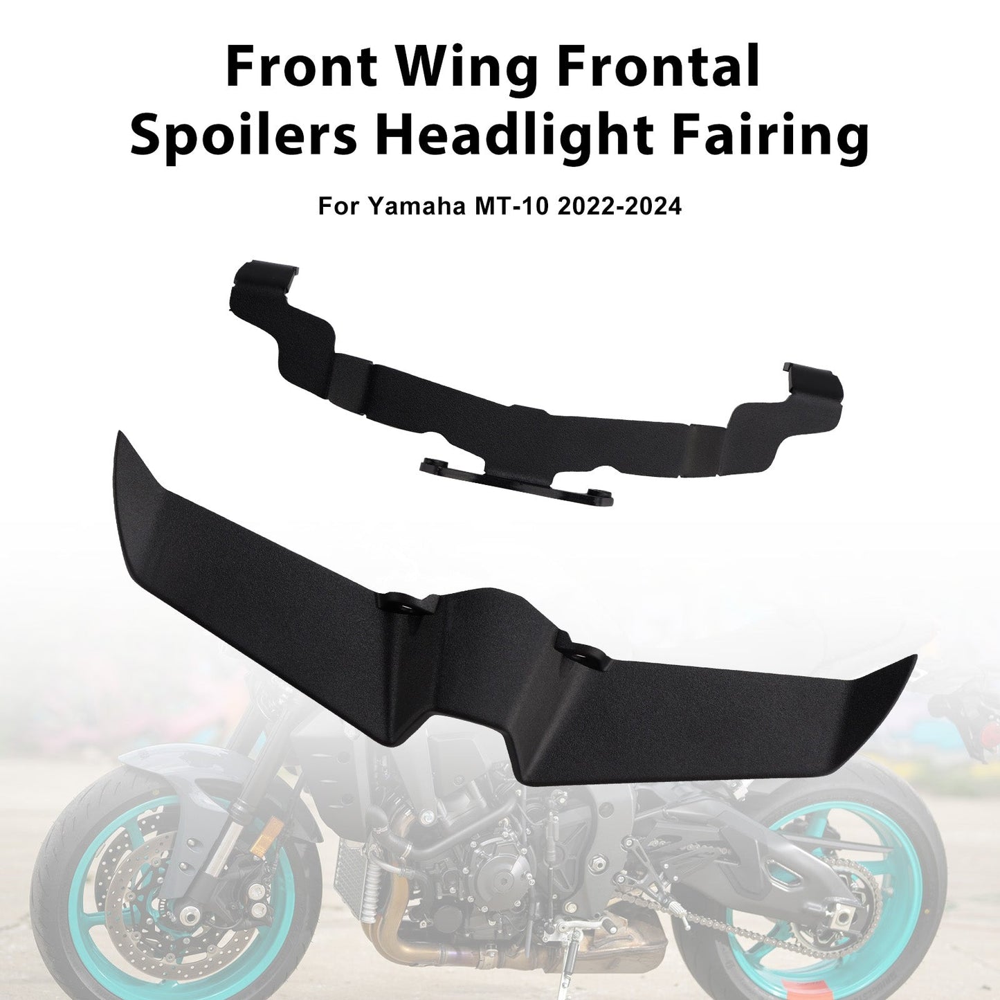 Parafango anteriore Yamaha MT-10 2022-2024, spoiler anteriori, cupolino
