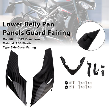 Pannelli inferiori di protezione della carenatura per Street Triple 765 R/RS 2020-2022