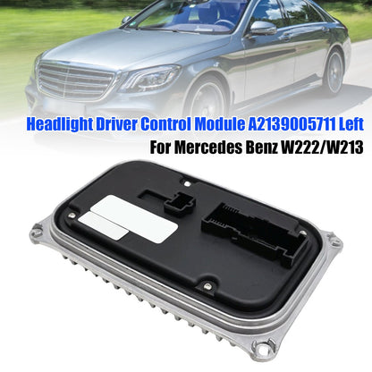 Modulo di controllo del conducente dei fari MERCEDES BENZ Classe E/S W222/W213/W238/W205 2017+ A2139005711 sinistro