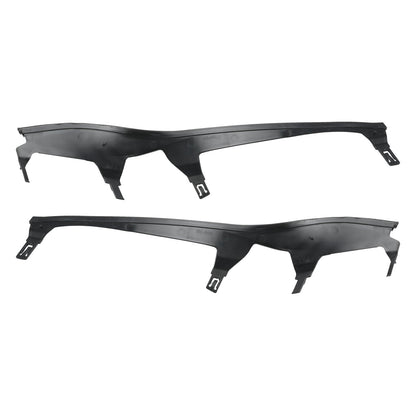 Coppia set di strisce di copertura faro superiore L+R per BMW 3 E46 COUPE CABRIO LCI