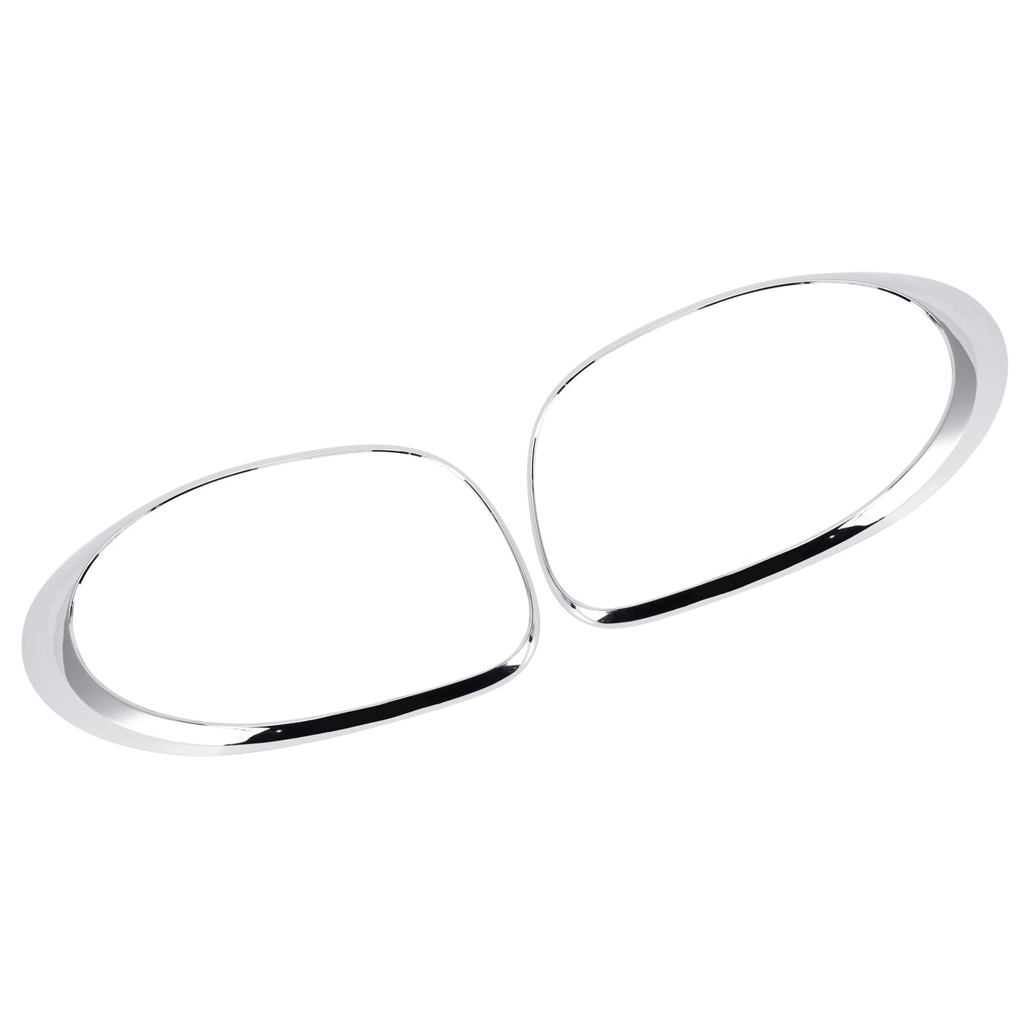 Anello di finitura cromato per fanale posteriore sinistro e destro per Fiat 500L 2014-2020