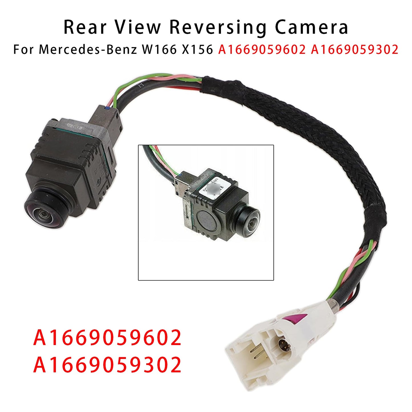 Telecamera di retromarcia per Mercedes-Benz SLK SLC R172 2011-2020 A1669059602 A1669059302