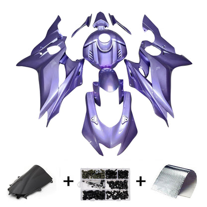Kit carenatura iniezione in plastica ABS adatto per Yamaha YZF-R6 2017-2023