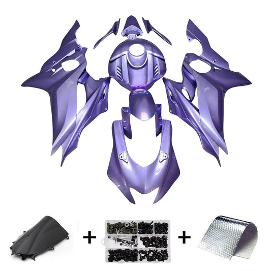 Kit carenatura iniezione in plastica ABS adatto per Yamaha YZF-R6 2017-2023