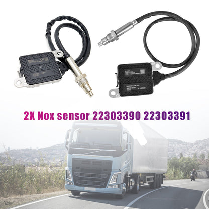 2x sensore Nox 22303390 22303391 adatto per camion Volvo D11 D13 D16 Mack