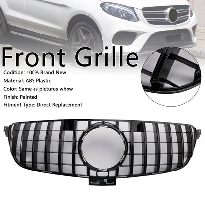 Per Mercedes Benz Classe GLE W166 2015-2018 GT Style Griglia per paraurti anteriore