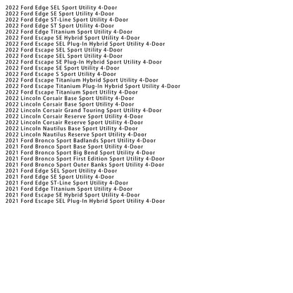 Corpo valvola 8F24 per cambio automatico Lincoln Corsair Reserve Sport Utility 4 porte 8 marce 2023
