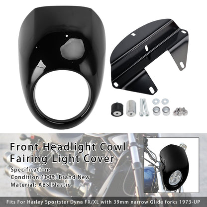 Copertura faro anteriore Sportster Dyna XL 883 1200 FX dal 1973 in poi