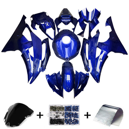 Kit carenatura iniezione plastica ABS per Yamaha YZFR6 YZF-R6 2008-2016