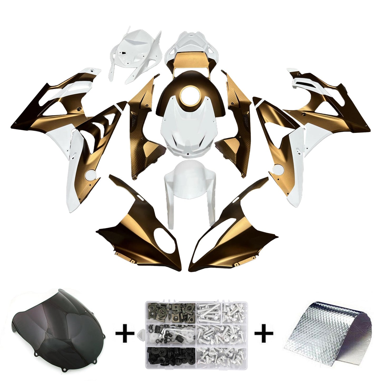 Kit carenatura iniezione BMW S1000RR 2015-2016 Carrozzeria plastica ABS