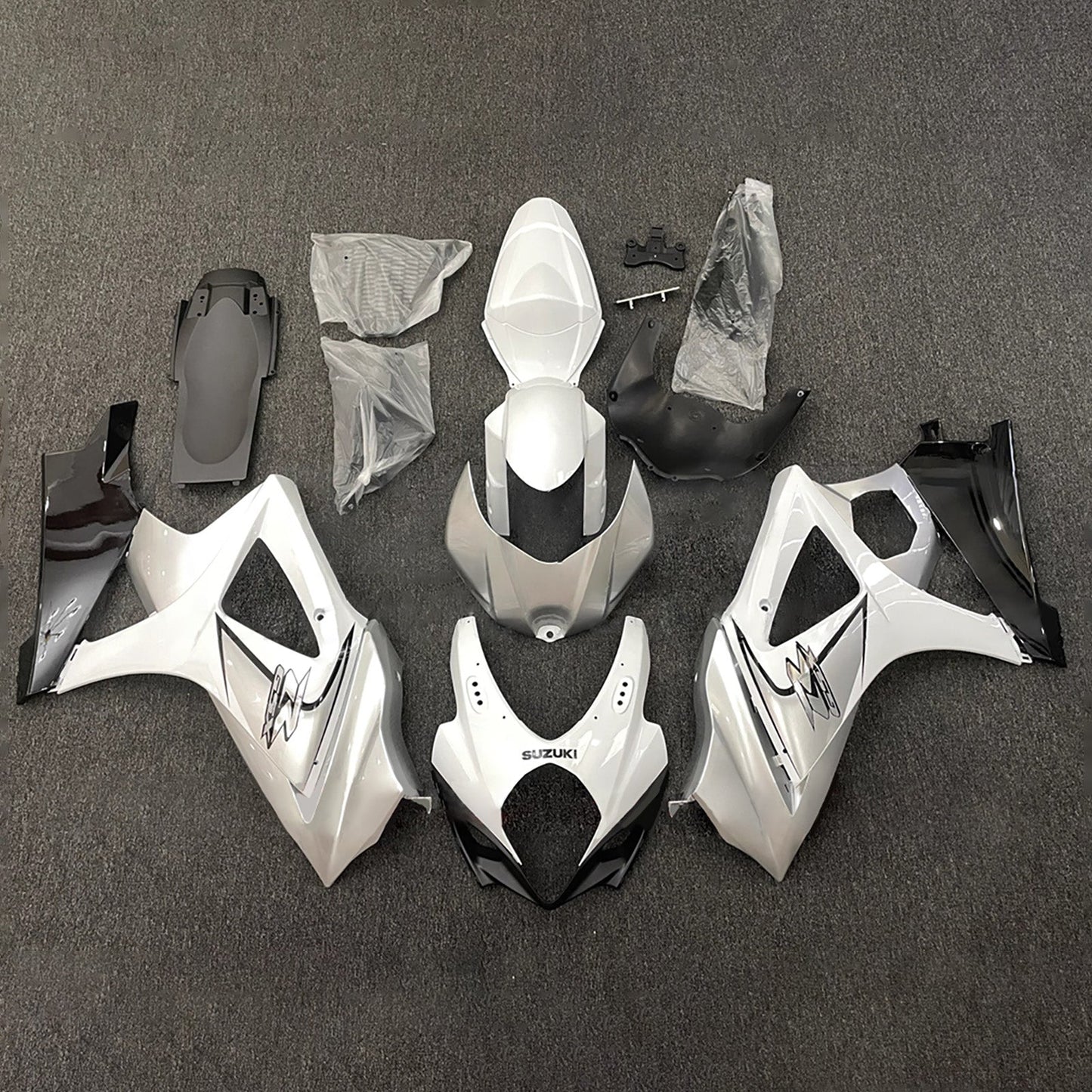 Kit carenatura iniezione plastica ABS per Suzuki GSXR1000 2007-2008 K7