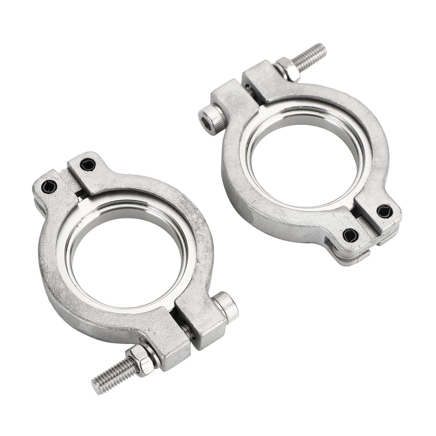 Kit di morsetti a V Wastegate TiAL MV-S da 38 mm, 4 pezzi, con viti, dadi e guarnizioni