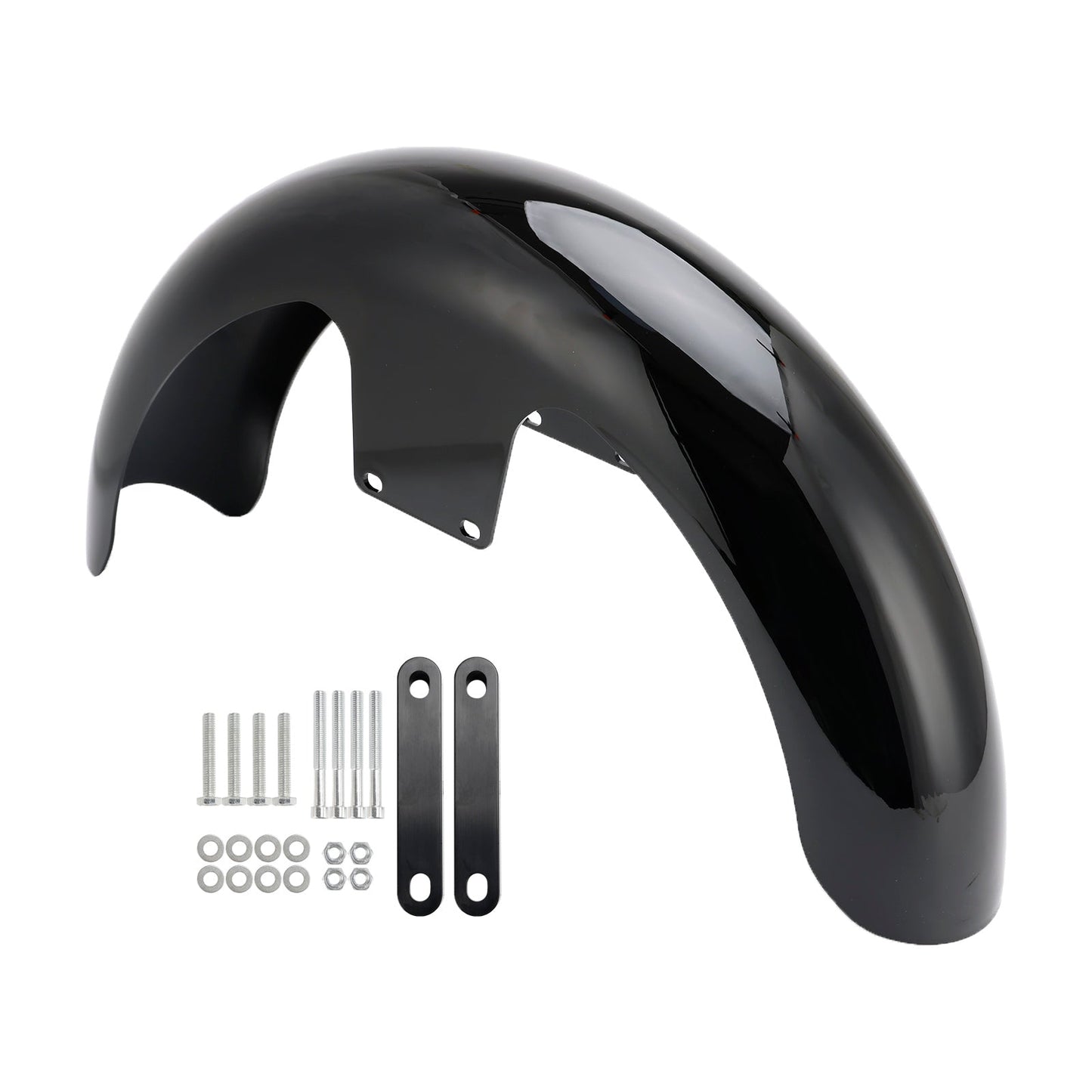 Parafango anteriore avvolgente da 19"" in ABS per Touring Electra Street Road Glide Baggers FLHT FLHR