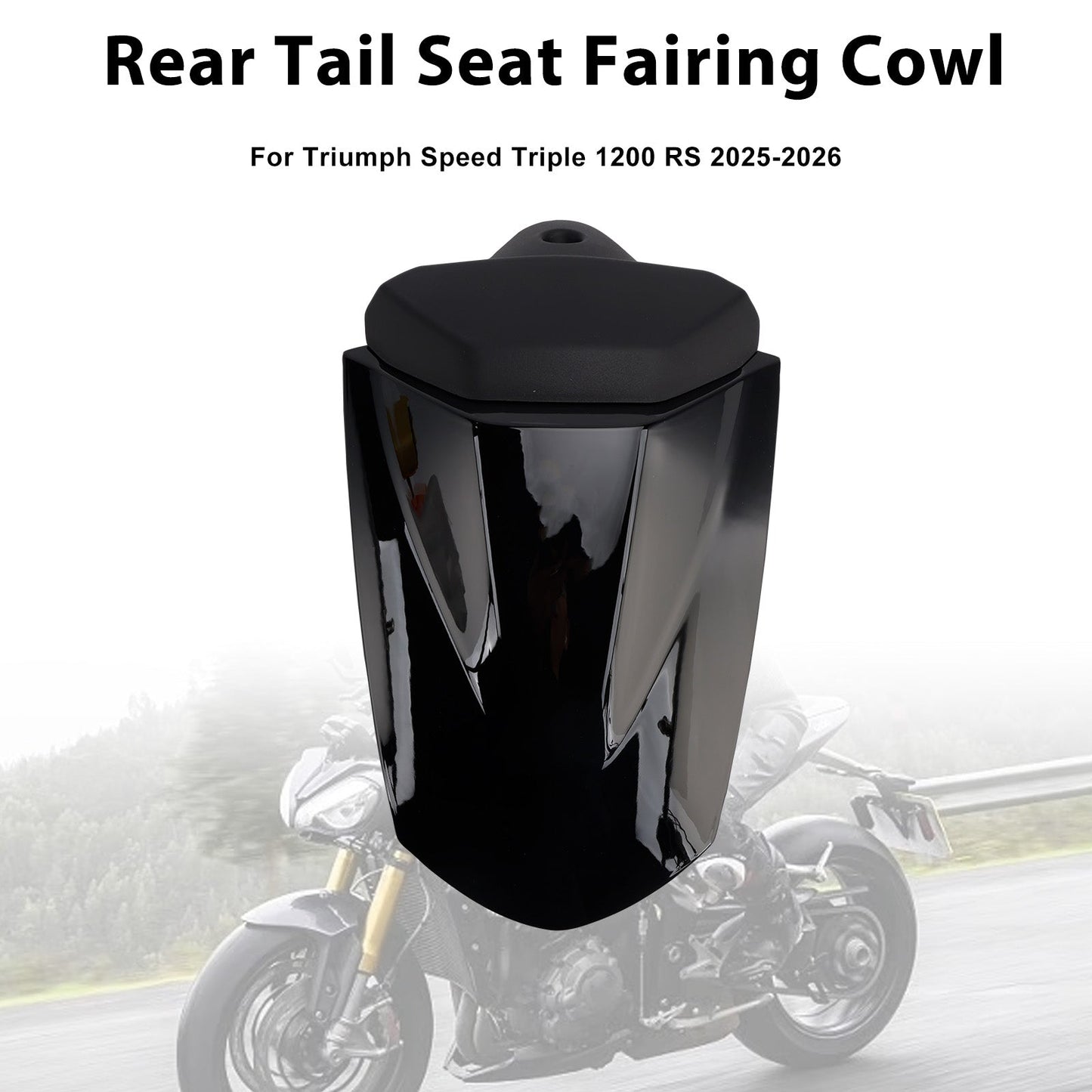 2025-2026 Per Speed Triple 1200 RS Copertura cupolino posteriore sella