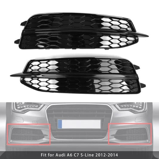 Griglie fendinebbia paraurti anteriore Audi A6 C7 S-Line 2X 2012-2014