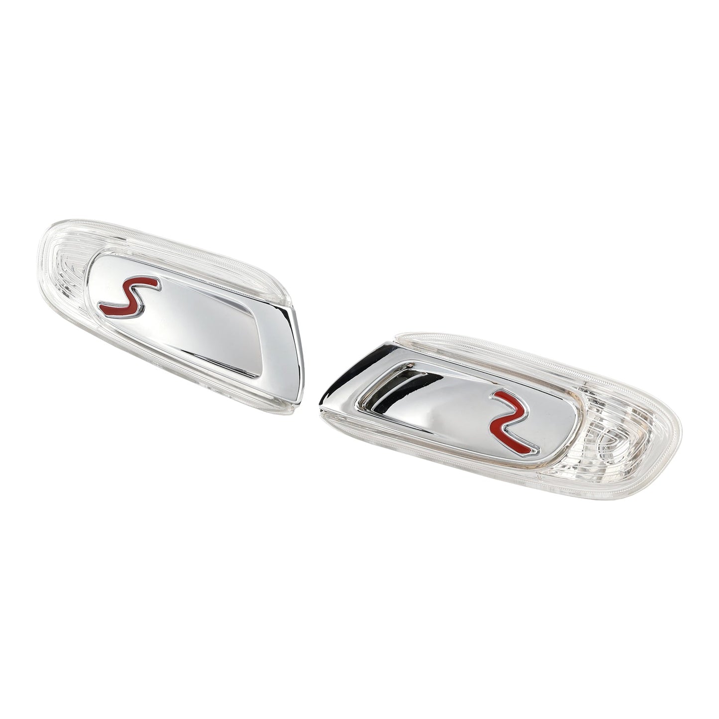 Alloggiamento luce indicatore di direzione per MINI F55 F56 F57 S, coppia, 2014-2021