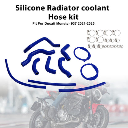 Tubo flessibile del liquido di raffreddamento del radiatore in silicone Ducati Monster 937 2021-2025