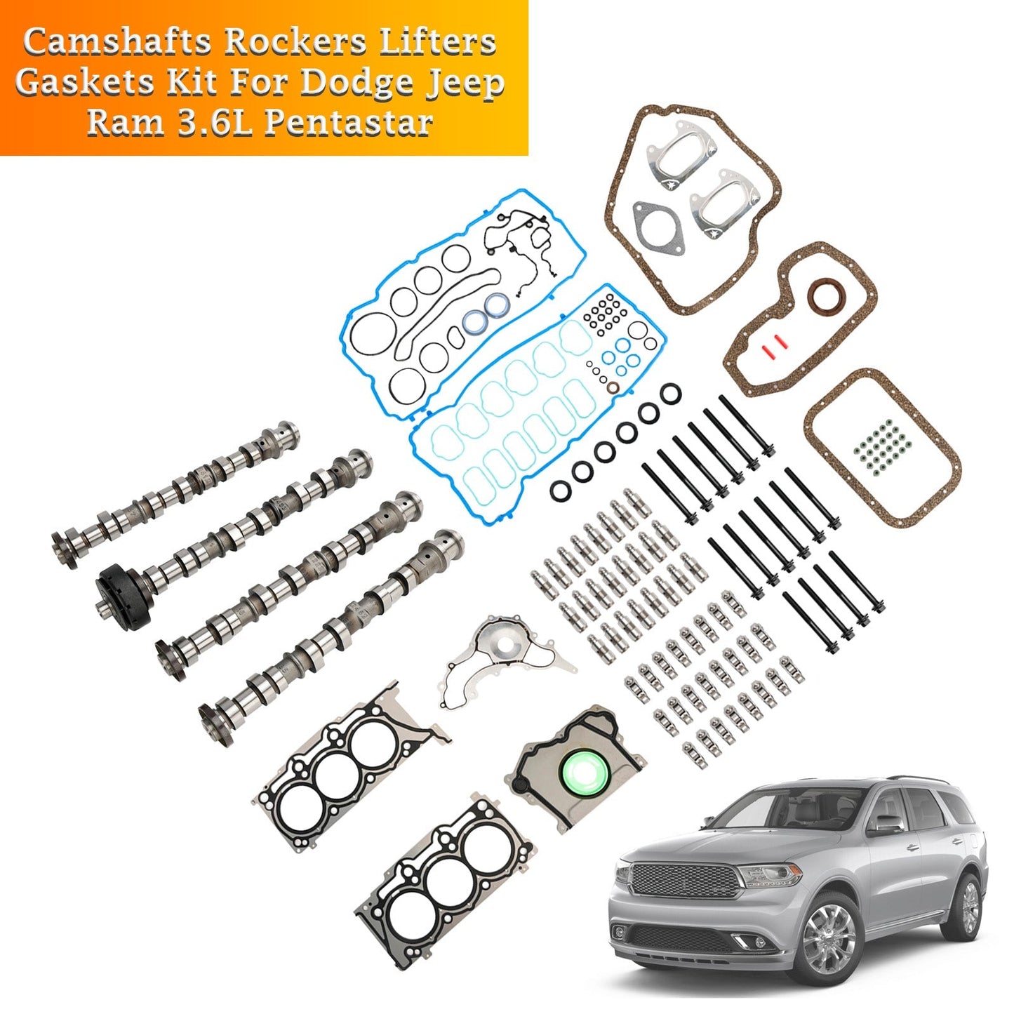 Kit guarnizioni punterie bilancieri alberi a camme Chrysler 200 3.6L V6 2011-2016 5184296AH