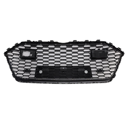 Per Audi A7 C8 S7 2019-2024 W/ACC Griglia paraurti anteriore nera