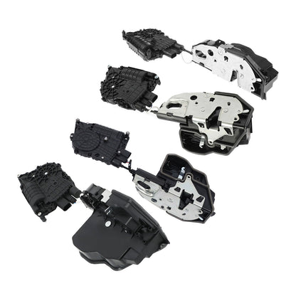 4 attuatori per serratura porte anteriori e posteriori per BMW X5 E70 07-12 X6 E71 08-14 con chiusura ammortizzata