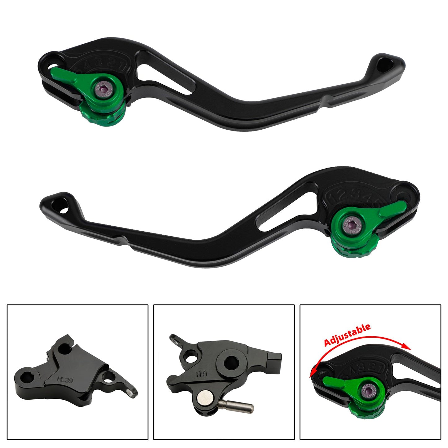 NUOVA leva freno frizione corta adatta per CFMOTO 700CL-X Heritage 2021-2024