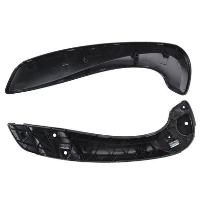 Maniglia interna porta anteriore sinistra base + set di copertura nero per Renault Megane MK3 Fluence