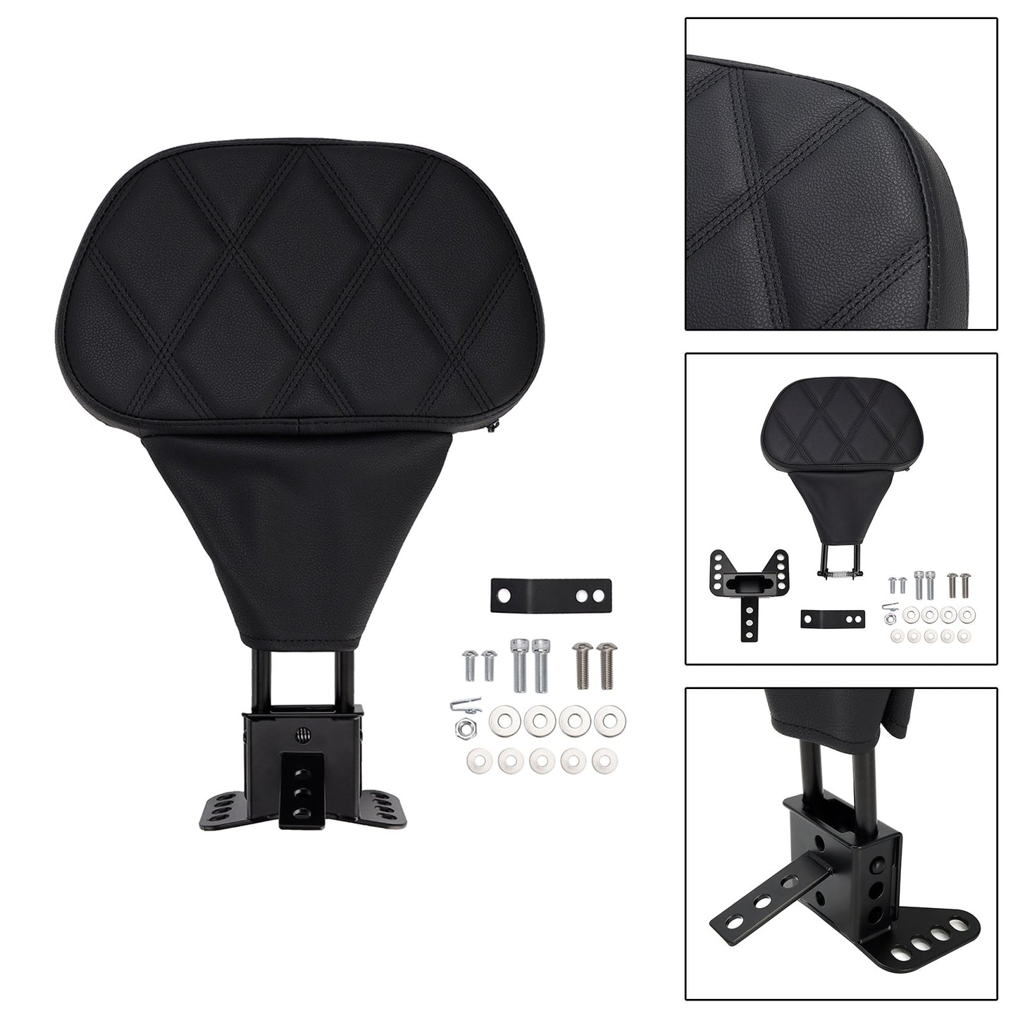 Cuscino per schienale conducente Street Electra Road Glide Road King Tri Glide 1988-2008