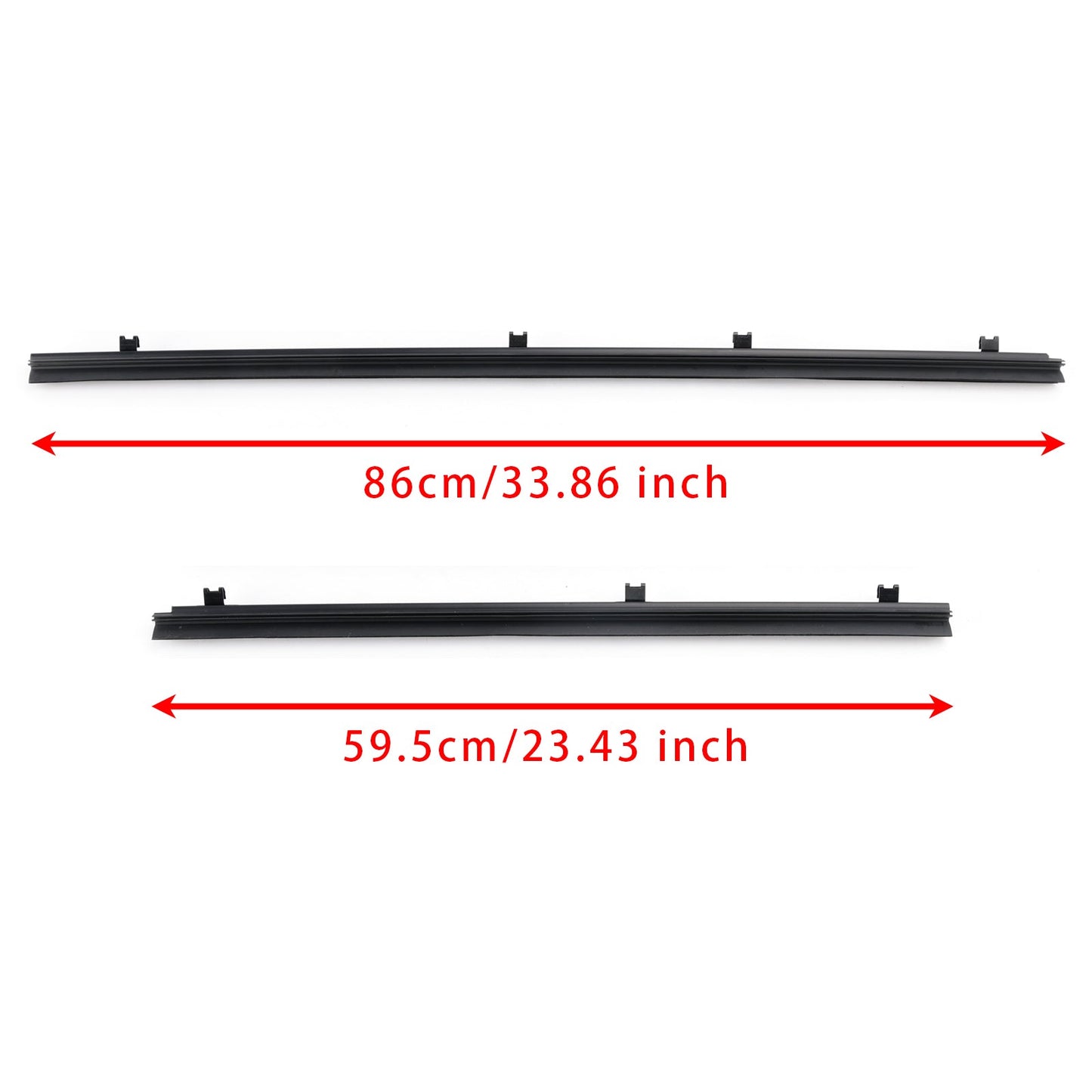 Guarnizioni in vetro per portiera Toyota 4Runner GX460 2010-2024 4 pezzi 68171-60090