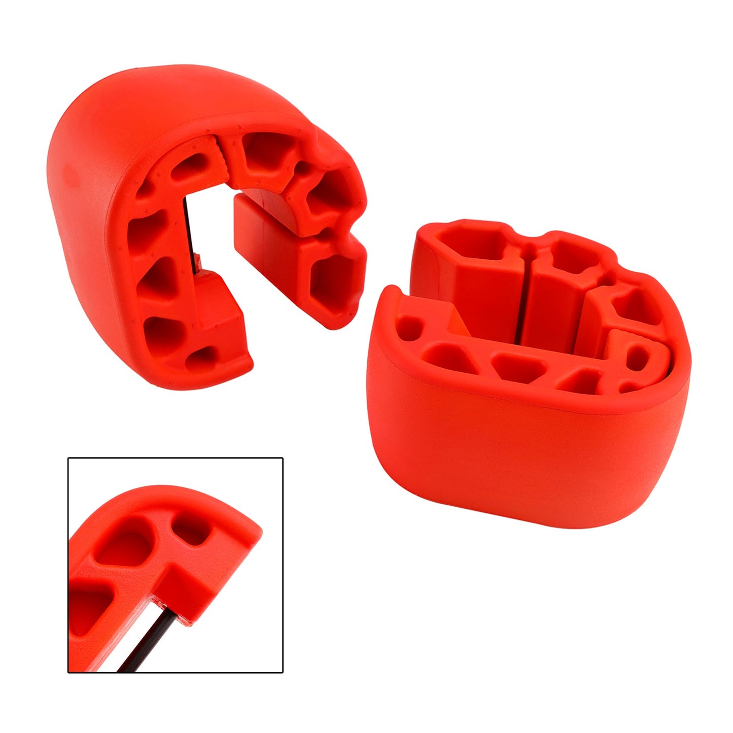 Paraurti a scatto Watercraft Buffer 295100418 rosso per Sea-Doo Spark Gtr Gtx