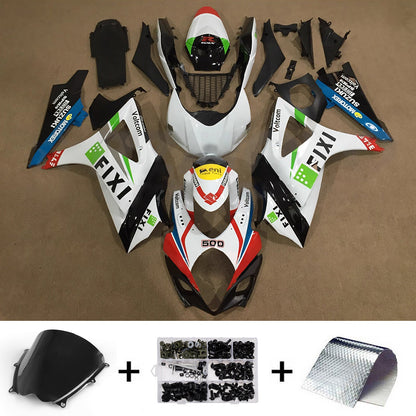 Kit carenatura iniezione plastica ABS per Suzuki GSXR1000 2007-2008 K7
