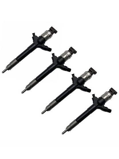 4 iniettori di carburante per Mitsubishi L200 2.5 4D56 Triton 1465A297 095000-7490