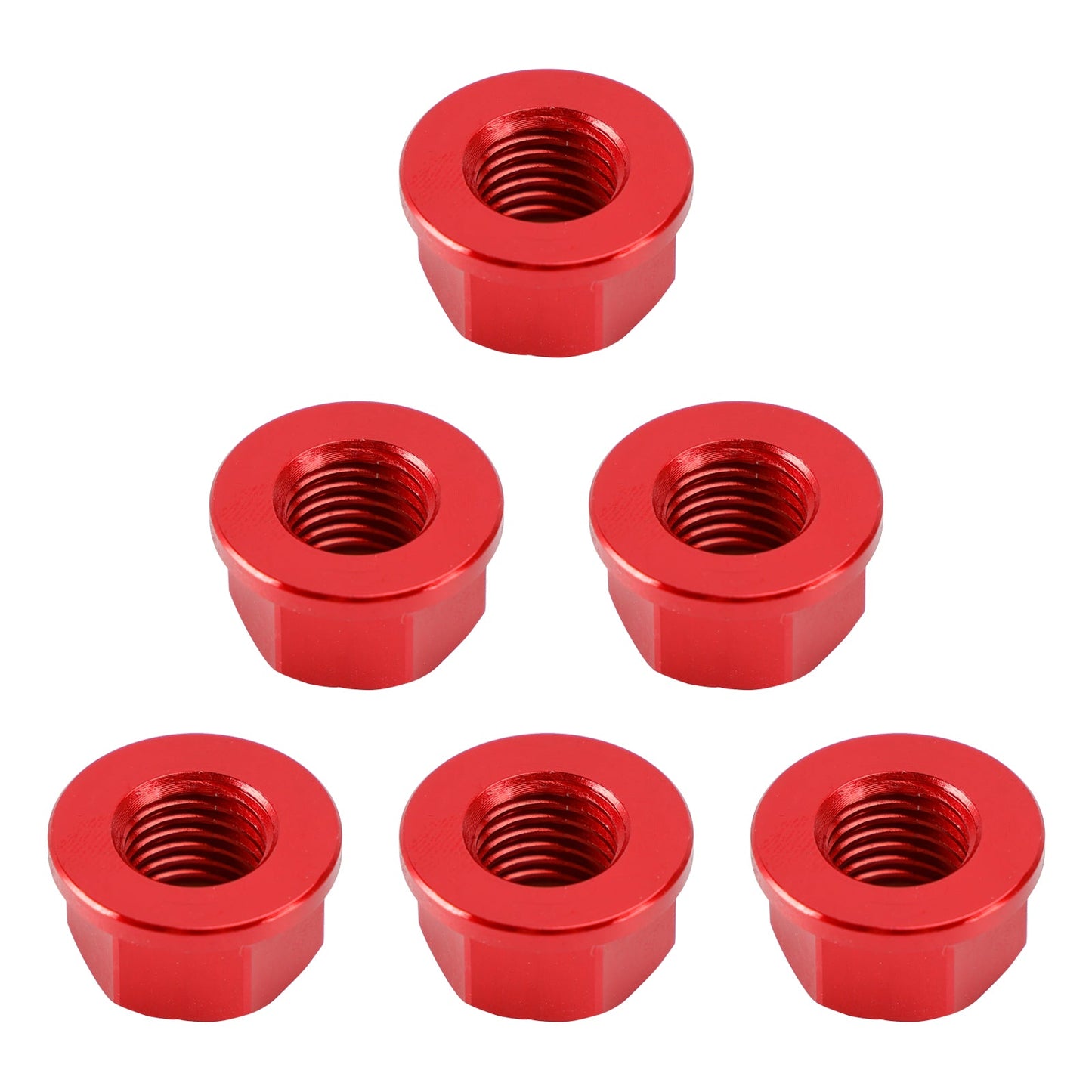 Kit dado pignone M10x1,25 rosso per Yamaha YZF-R1 98-14 R3 15-18 YZF-R6 03-21