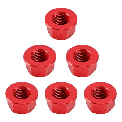 Kit dado pignone M10x1,25 rosso per Yamaha YZF-R1 98-14 R3 15-18 YZF-R6 03-21