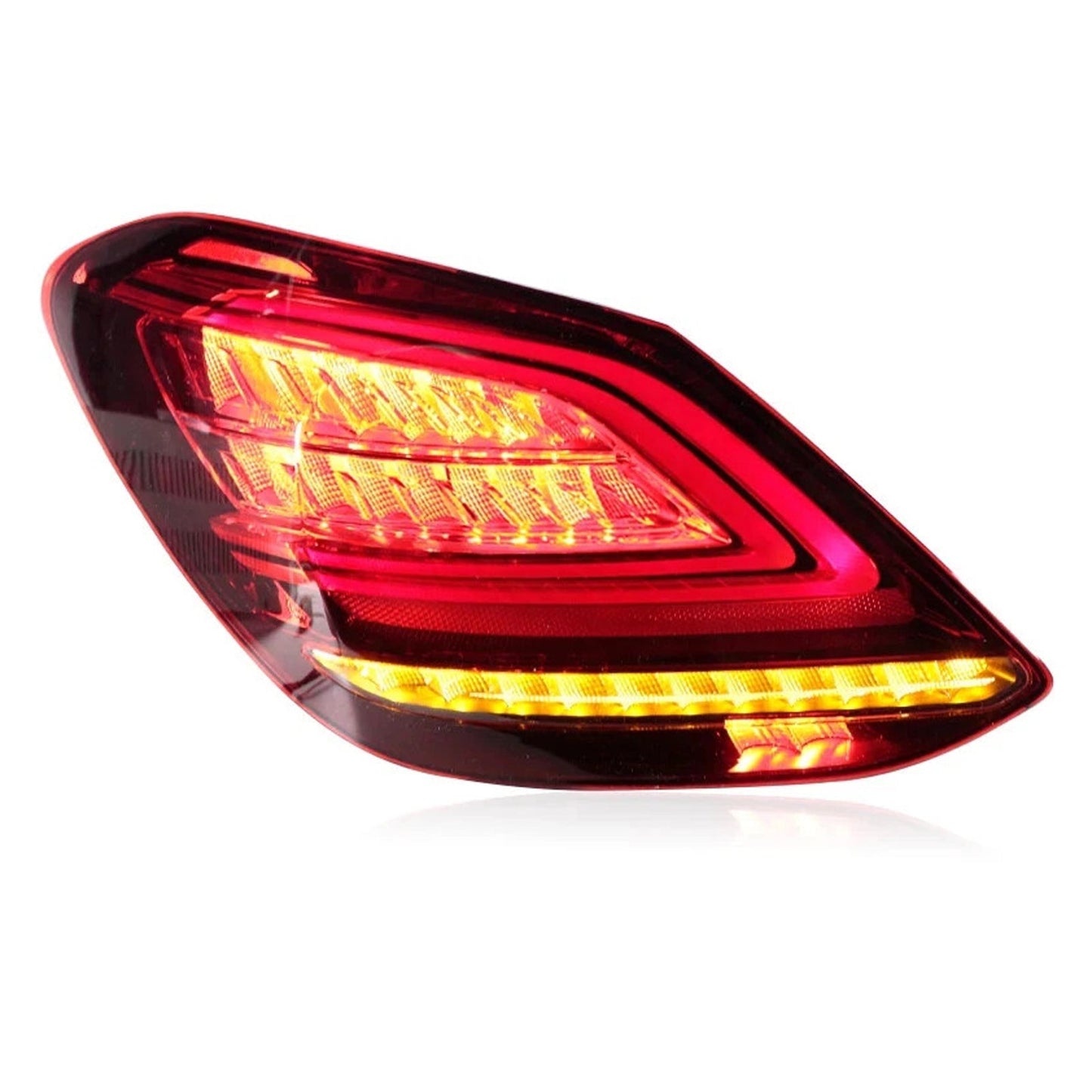 Mercedes Benz W205 Facelift C63 AMG S Base 2019-2021 Fanale posteriore sinistro a LED, luce freno 2059067103 2059067203