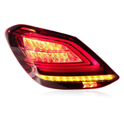 Mercedes Benz W205 Facelift C63 AMG S Base 2019-2021 Fanale posteriore sinistro a LED, luce freno 2059067103 2059067203
