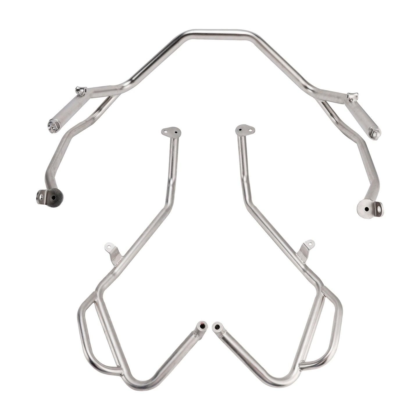 Kit di protezione motore superiore e inferiore per Honda X-Adv 750 del 2025, barra di protezione argento