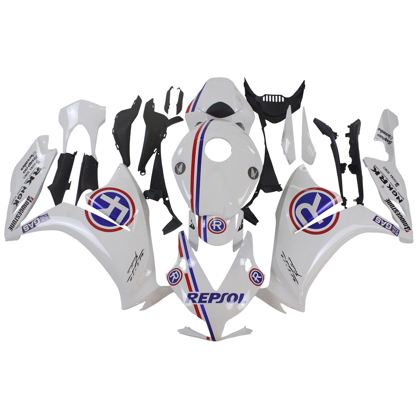 Kit carenatura Bodywork ABS di plastica per Honda CBR1000RR 2012-2016